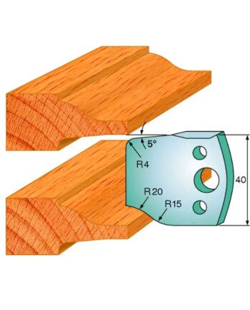 Cmt Profilknive Sæt 40mm Nr  100 690 100