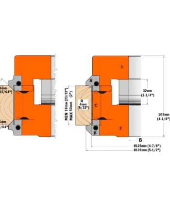 Cmt Radieplatte R2 45â    Stk  Cmt 695 005 A2