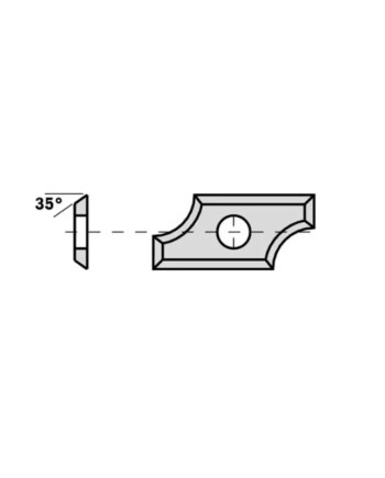 Cmt Radieplatte 24x12x1   R8 Cmt 790 080 00