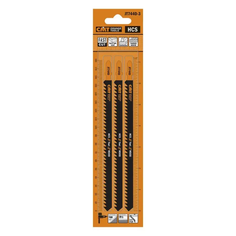 Cmt Stiksavklinge 155mm Hcs Fast Jt744d-