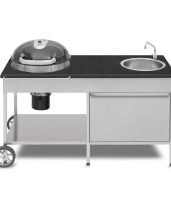 Contura Steel Underdel 16 Granit Med Skuffe 304 Stål Inkl  Grill