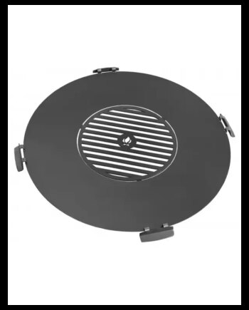 Cook King 82 Cm Grillplade Til Bålsted Med 40 Cm Rist And   Håndtag