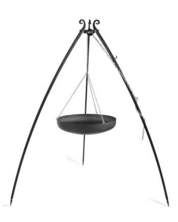 Cook King 200 Cm  -ben Til Bålsted Med 60 Cm Stålwok