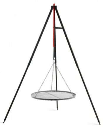 Cook King 160 Cm Trefodsgrill Med 60 Cm Grillrist   Rustfrit Stål