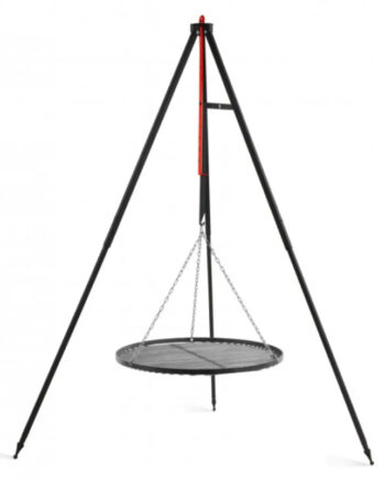 Cook King 160 Cm Trefodsgrill Med 50 Cm Stålrist