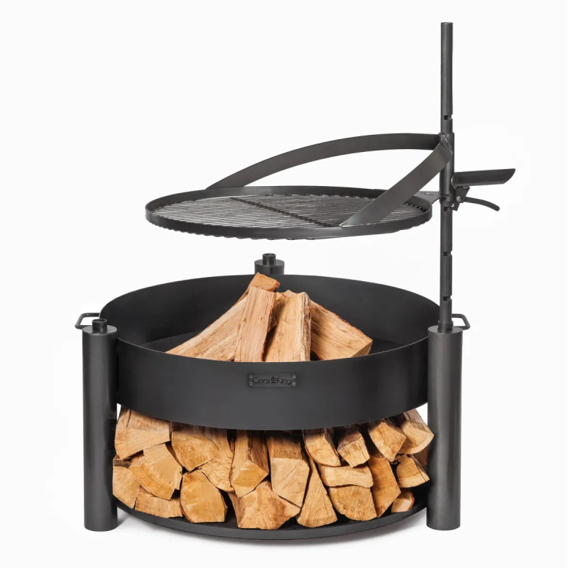 Cook King   Montana Xâ  60 Cm Havebålfad Med Grillrist