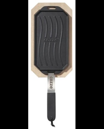 Cozze Vendbar Støbejernspande Med Bordskåner 165   330 Mm