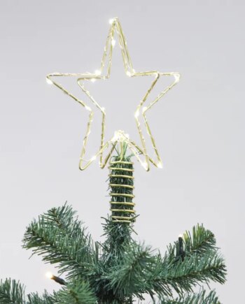 3d Julestjerne   Led Og Connector Til Nordic Winter Juletræ 25x19x19 Cm