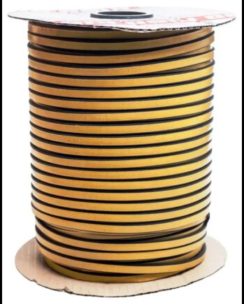 Dana Glasbånd Kiso 141 Sort 125mx4x10mm
