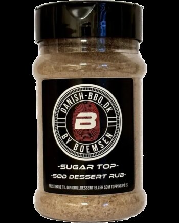 Danish Bbq Sugar Top 230g Rub