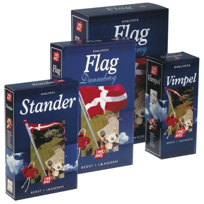 Dannebrogs Stander Til   Meter Stang