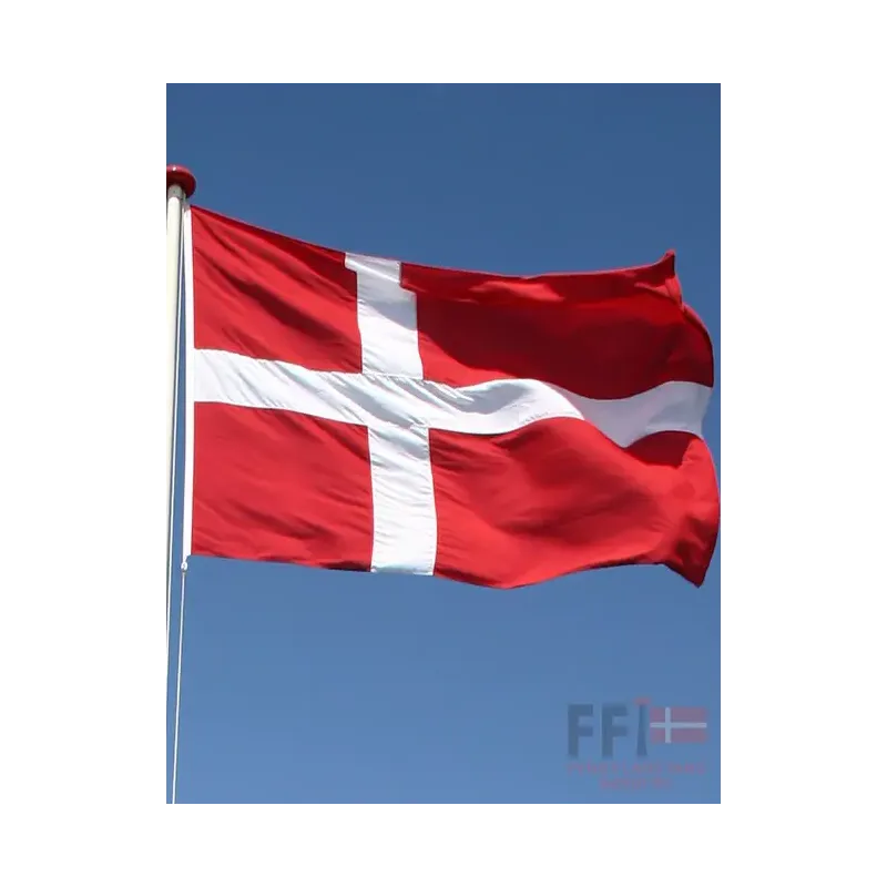 Dannebrogsflag Til 11 Meter Glasfiberflagstang