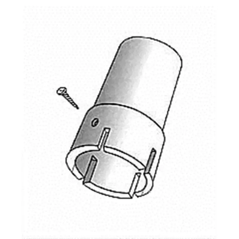 Dano Mast Plasttopbeslag   12   65mm
