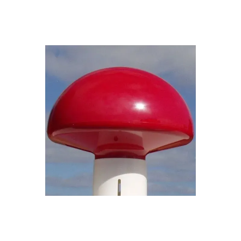 Dano Mast Rød Plast Knop   18   190mm