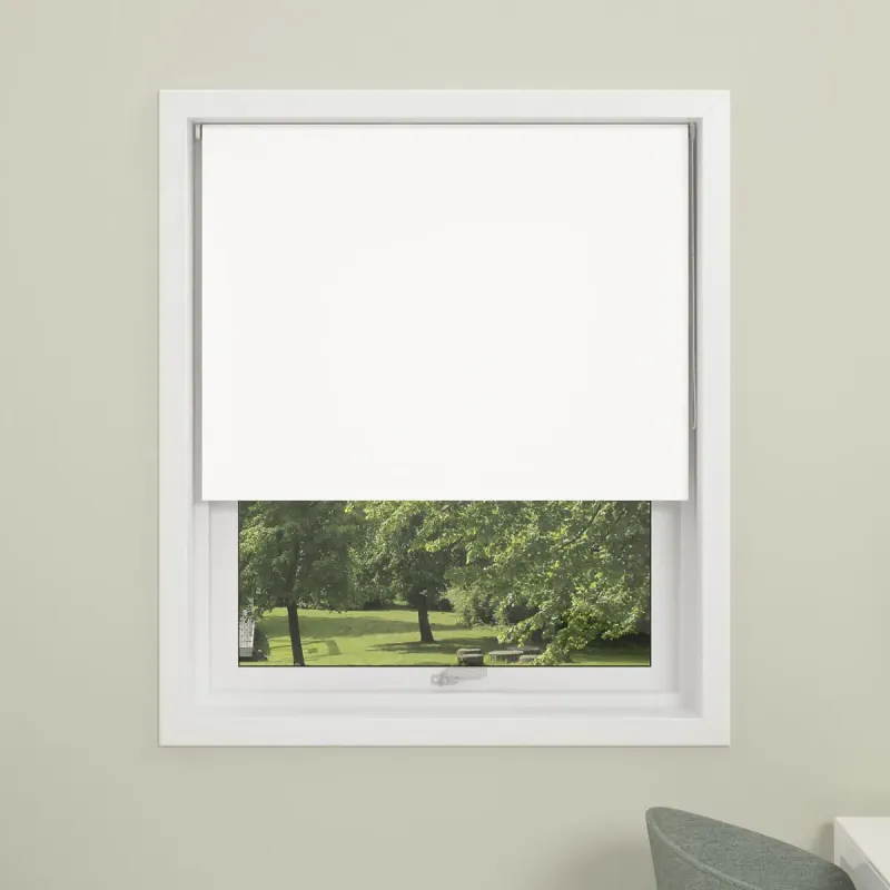 Debel Mørklægningsgardin Dess  7013 Hvid Hvid  90x210cm