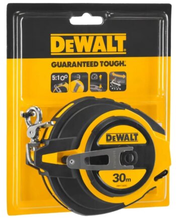 Dewalt Båndmål Stål 30m    5mm Dwht0-34093