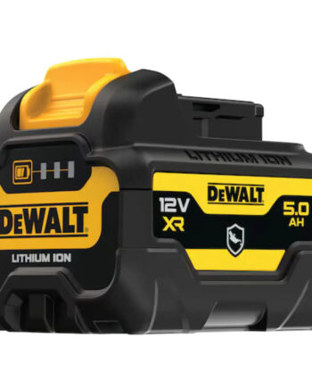 Dewalt 12v Xr 5ah Batteri Med Gfn Gummibelægning   Dcb126g-xj