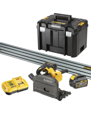Dewalt 54v Xr Flexvolt 165 Mm Dyksav Inkl        Skinne   Dcs520t2r-qw
