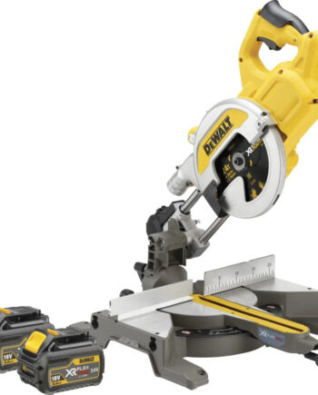 Dewalt 54v Xr Flexvolt 216 Mm Geringssav Med   Batterier Og Lader   Dcs777t2-qw