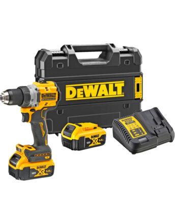 Dewalt 18v Xr Kulløs Boremaskine Inkl      5ah Batterier Tstak   Dcd800p2t-qw