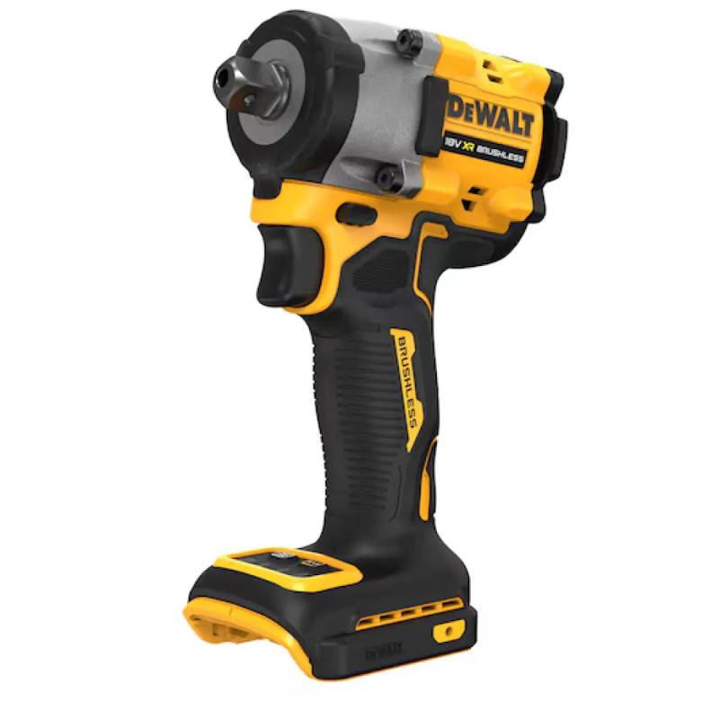 Dewalt 18v Xr Kulløs Kompakt     Quot  Slagnøgle Med Stopstift-firkantfæste Solo   Dcf922n-xj