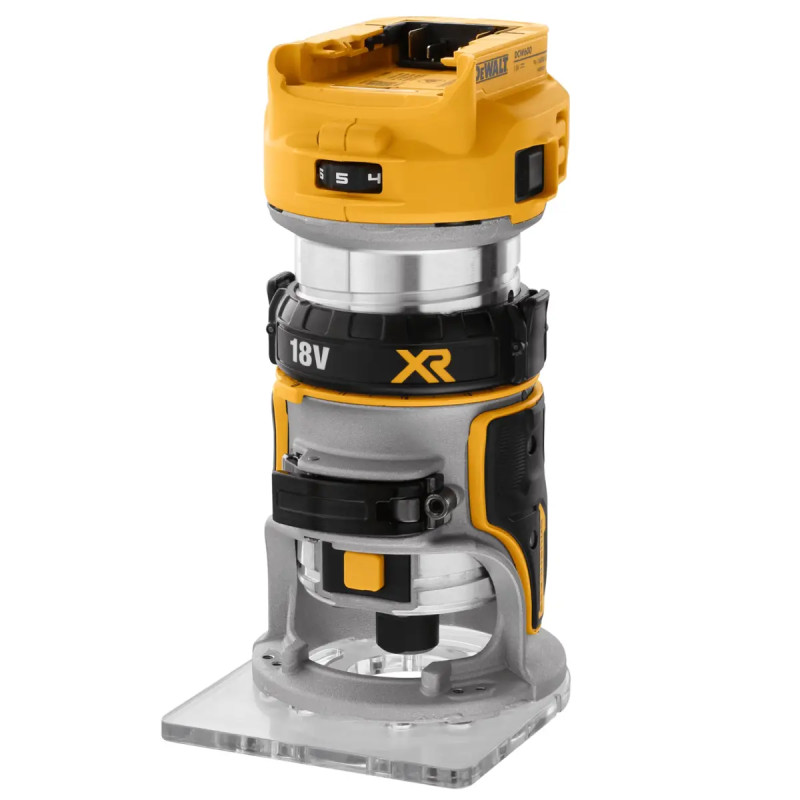 Dewalt 18v Xr Kulløs   Mm Håndoverfræser   Solo   Dcw600n-xj