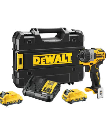 Dewalt 12v Xr Kulløs Skruemaskine Til Bits Inkl      2ah Batterier Tstak   Dcf601d2-qw