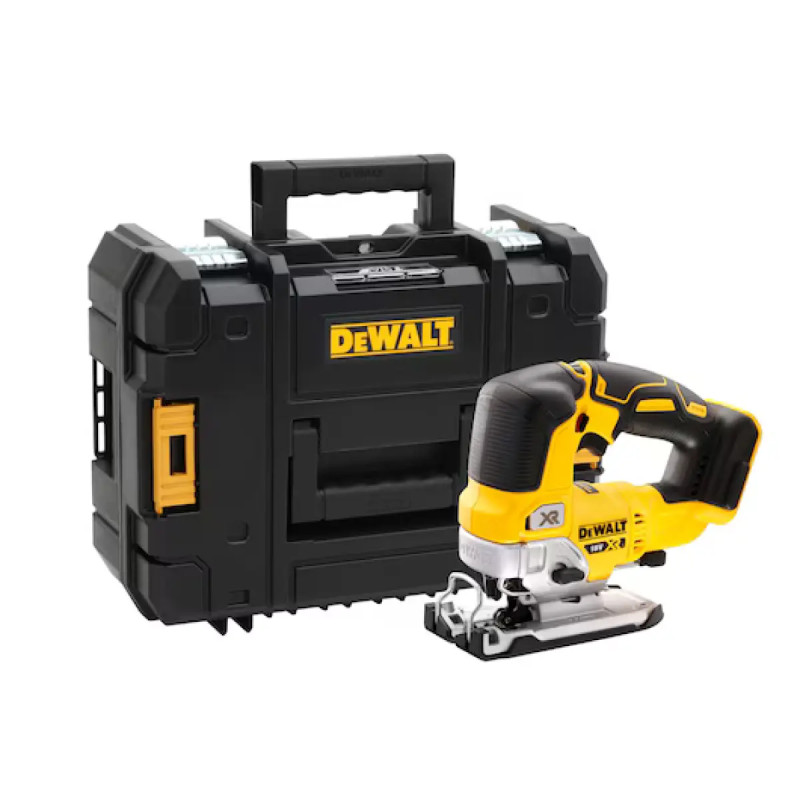 Dewalt 18v Xr Kulløs Stiksav Med Bøjlehåndtag   Solo   Tstak   Dcs334nt-xj