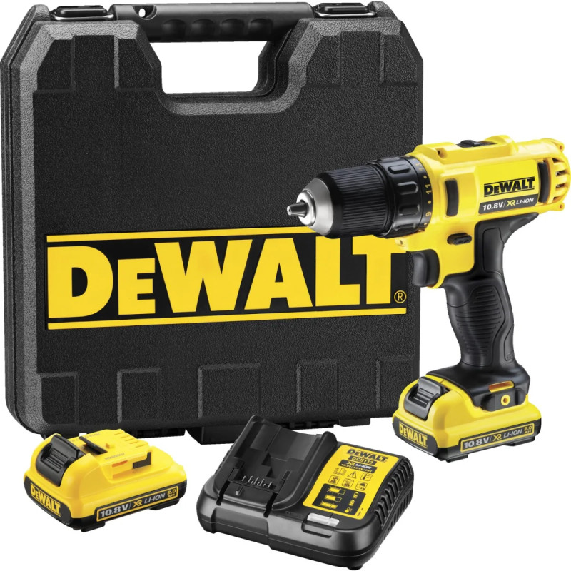 Dewalt 12v Xr Li-ion Kompakt Bore- Skruemaskine   Dcd710d2-qw