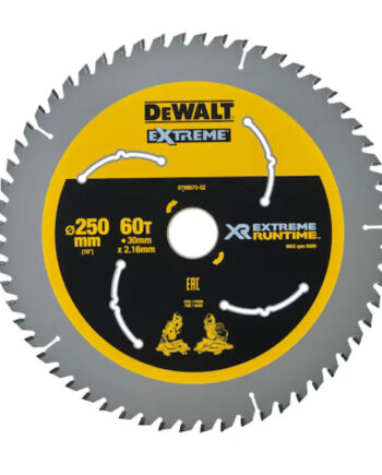 Dewalt Xr Extreme Savklinge 250 Mm   30 Mm 60t   Dt99573-qz
