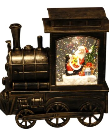 Dga Glitterlanterne Tog    Musik  Bronze   8x17x16 5cm 25091007