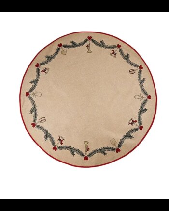 Dga Juletræstæppe Brun   100cm  47001305
