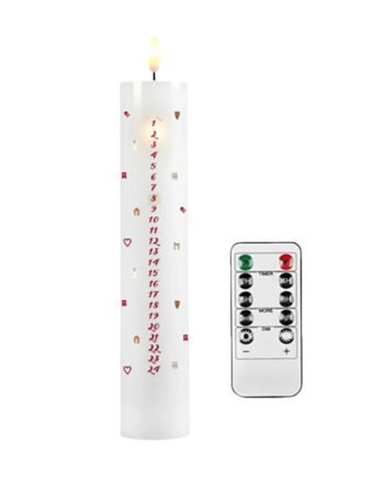 Dga Led Vokslys Kalenderlys  67001133