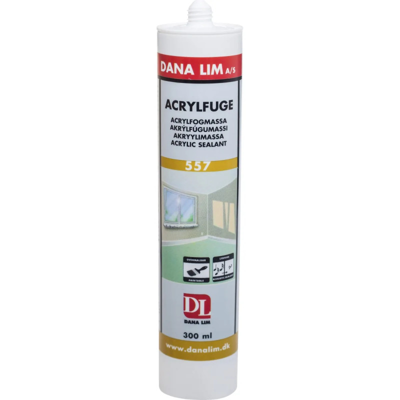 Dl Acrylfugemasse 557 Hvid 75812