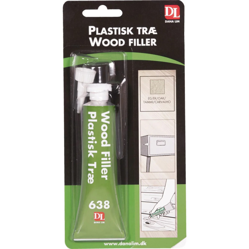 Dl Plastisk Træ 638 Eg    75ml 63873