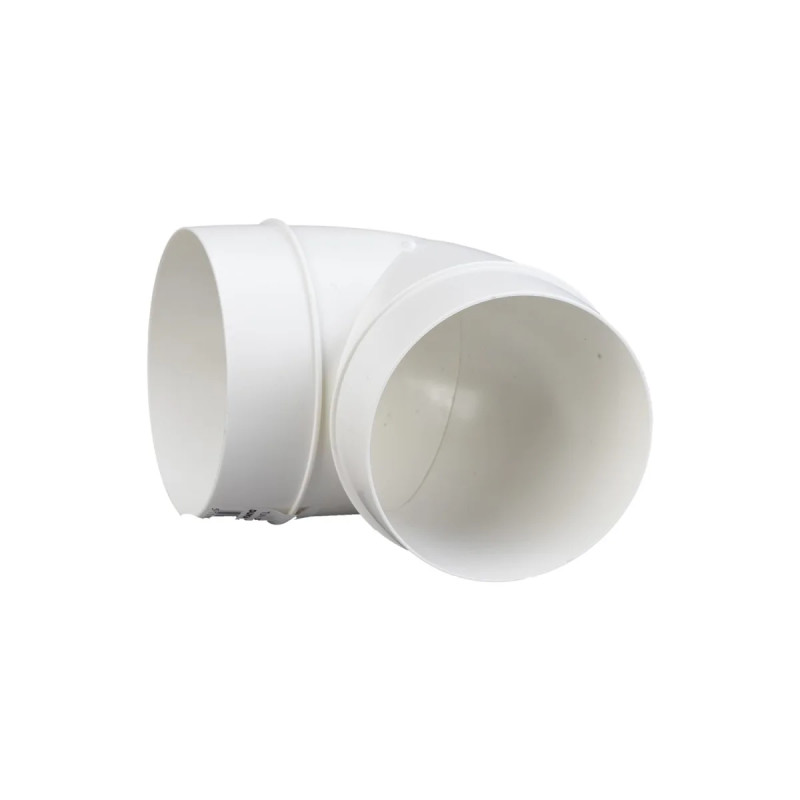Duka Bøjning 90 Gr Hvid ø125mm 127154