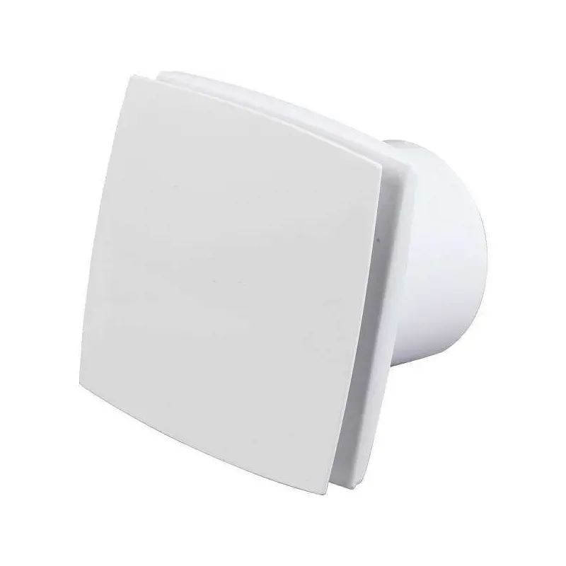 Duka El 700 Th Fugt- Og Tidsstyret  Front   Hvid Plast Ventilator