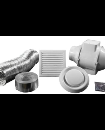 Duka Kit Komplet Med Kanalventilator El 100tt