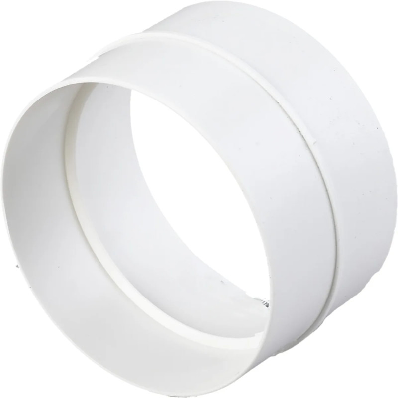 Duka Samlemuffe Hvid    ø100mm 127155