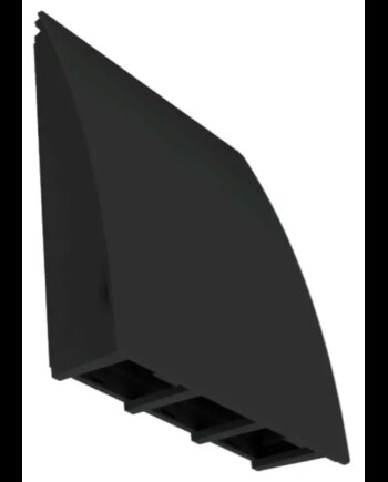 Duka Stormskærm D6   Pro 50  Sort Ral 9005