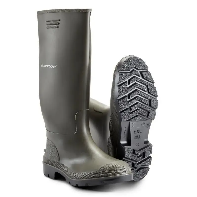 Dunlop Pvc Gummistøvle Grøn