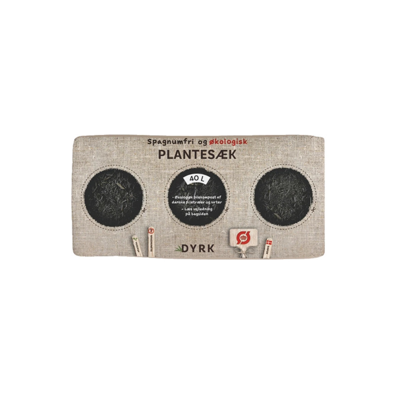 Dyrk 40l Plantesæk Spagnumfri Null