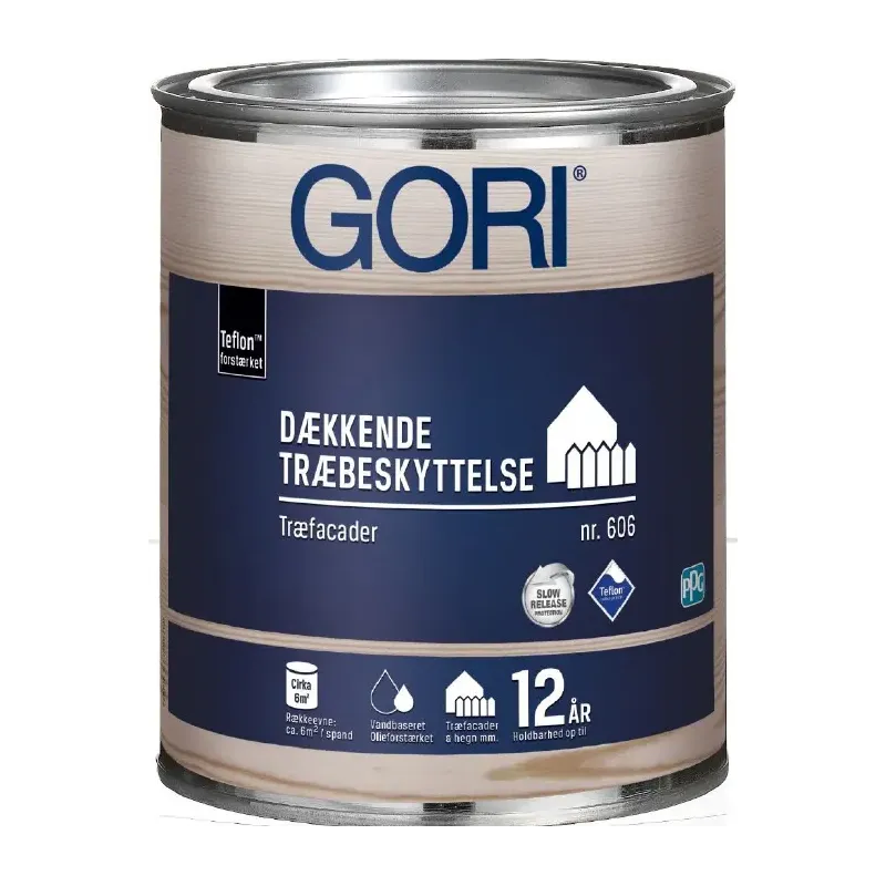 Dyrup Gori 606 Træbeskyttelse Dækkende Kridt   75 Liter