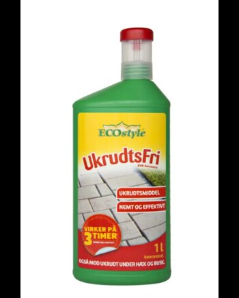 Ecostyle Ukrudtsfri Kvik 1000ml Koncentrat