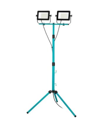 Eglo Arbejdslampe Stativ 2x50w 2x4500lm Ip65 Turkis Arbejdslampelampe 900542