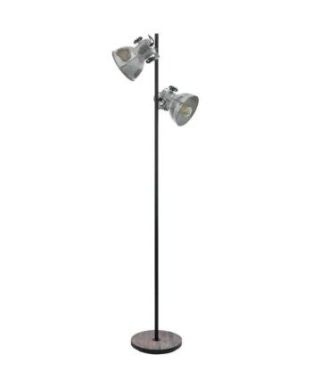 Eglo Barnstaple Gulv 2l H1580 Antik Brun Gulvlampe 49722