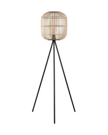 Eglo Bordesley Gulv H1390 Bambus Gulvlampe 43219