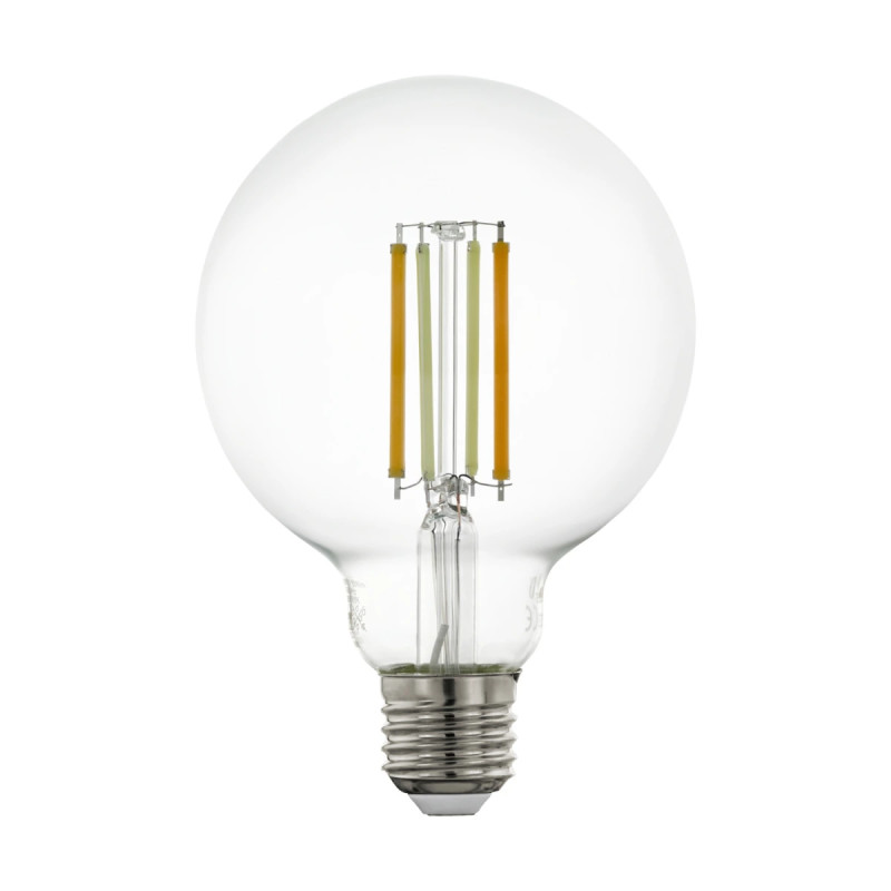 Eglo E27 Led- G95 6w 806lm 2200-6500k Klar Lyskildelampe 12239