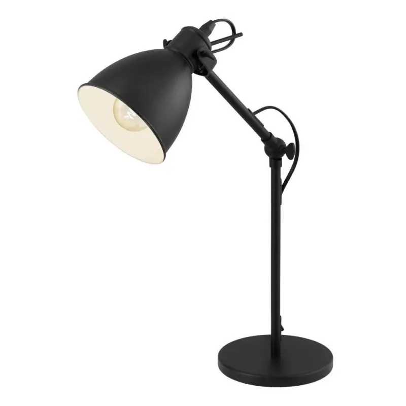 Eglo Priddy Bord Sort Bordlampe 49469