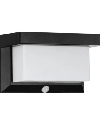 Eglo Utrera Solcelle Væg L200 800lm 2000mah Sort Solcellelampe 48968